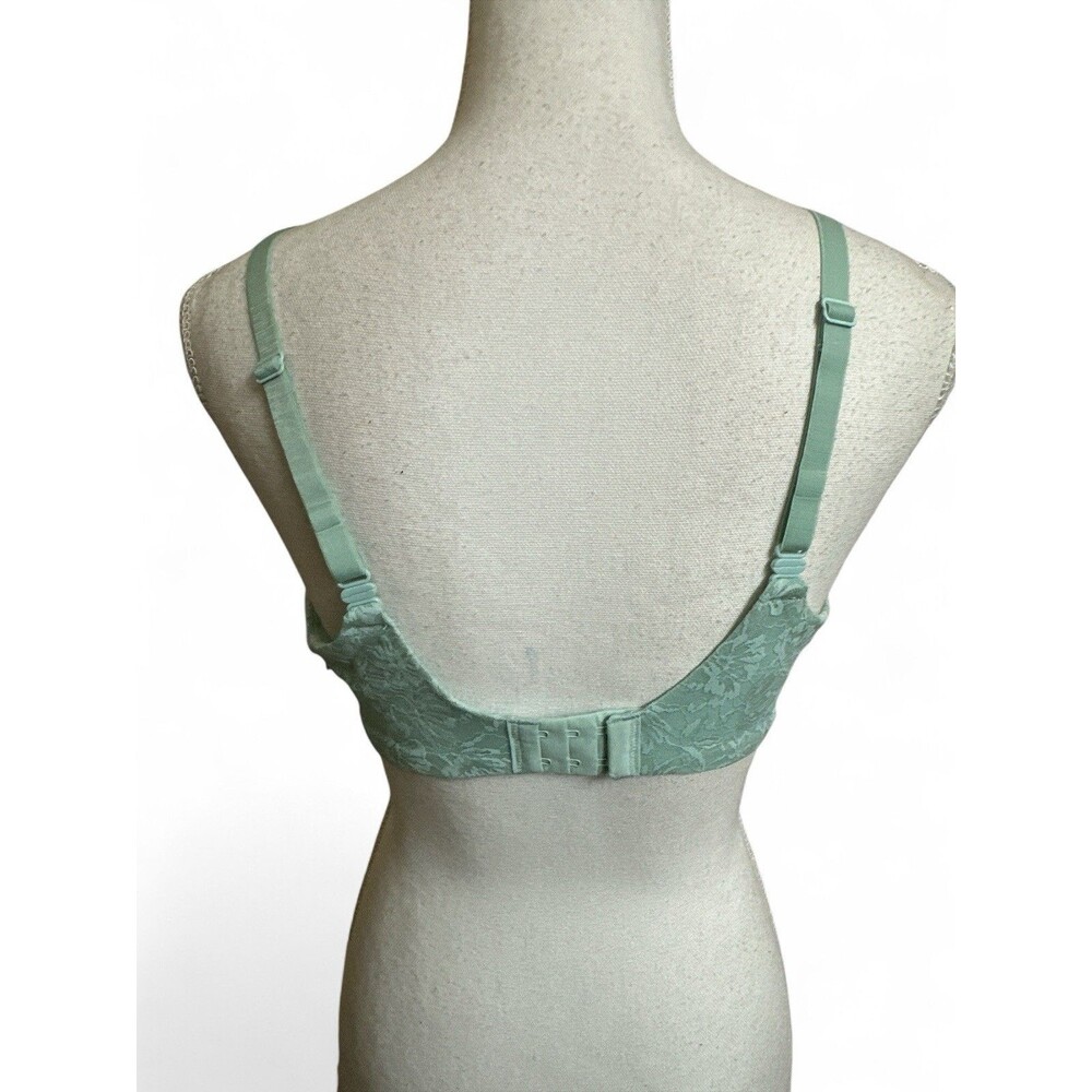 NWT Auden 36DD Green Lace Lightly Lined Full Coverage NURSING Bra Underwire - Picture 2 of 5